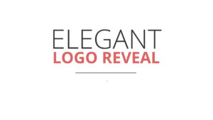دانلود پروژه آماده پریمیر – لوگو  Simple Elegant Logo Reveal