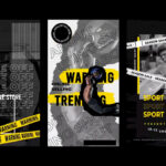 تصویر دانلود پروژه آماده افترافکت - استوری اینستاگرام Warning Sale Stories