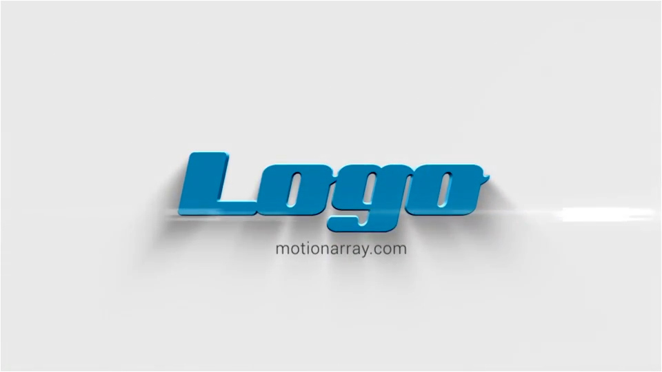 تصویر دانلود پروژه آماده افتر افکت - لوگو 3D logo