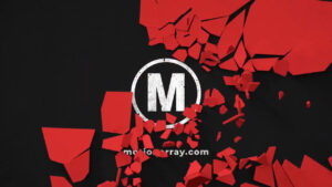 دانلود پروژه آماده افتر افکت – لوگو Logo With A Broken Wall
