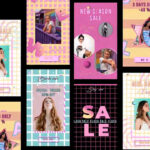 تصویر دانلود پروژه آماده افتر افکت - استوری اینستاگرام Barbie Sale