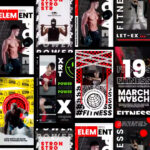 تصویر دانلود پروژه آماده افتر افکت - استوری اینستاگرام Creative Target Fitness