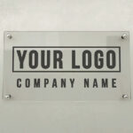 تصویر دانلود پروژه آماده افتر افکت - لوگو Office Door Sign Mockup