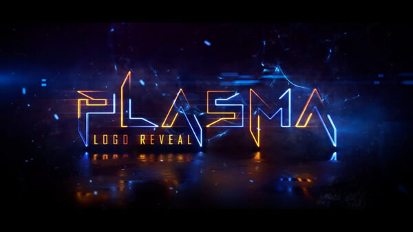 تصویر دانلود پروژه آماده افتر افکت - لوگو Plasma Logo Reveal