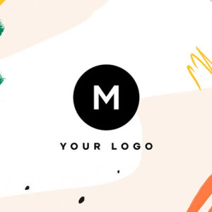 تصویر دانلود پروژه آماده افتر افکت - لوگو Hand Drawn Brush Tropical Logo