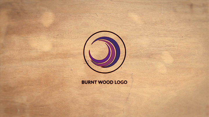 تصویر دانلود پروژه آماده پریمیر - لوگو Logo | Burnt Wooden.