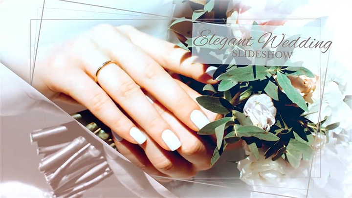 تصویر دانلود پروژه آماده پریمیر - اسلایدشو Lovely Wedding Slideshow