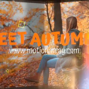 تصویر دانلود پروژه آماده پریمیر - اسلایدشو Fun Autumn Slideshow