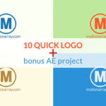 تصویر دانلود پروژه آماده پریمیر - لوگو ۱۰Quick Logos