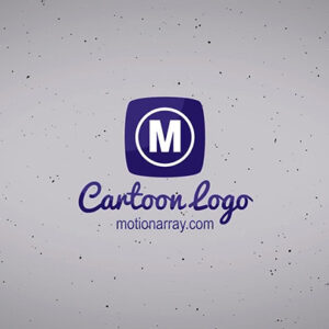 تصویر دانلود پروژه آماده پریمیر - لوگو Cartoon Logo Reveal