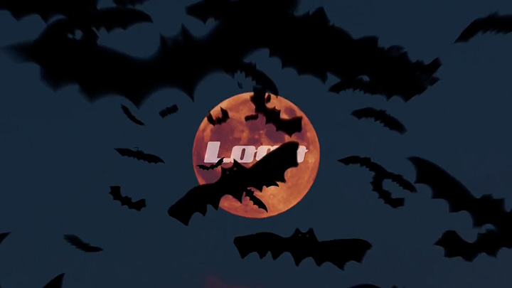 تصویر دانلود پروژه آماده پریمیر - لوگو Halloween Bats Logo Reveal