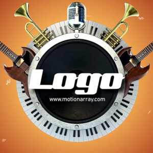 تصویر دانلود پروژه آماده پریمیر - لوگو Music Logo