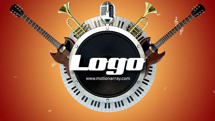 تصویر دانلود پروژه آماده پریمیر - لوگو Music Logo