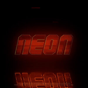 تصویر دانلود پروژه آماده پریمیر - لوگو Neon Glitch Logo