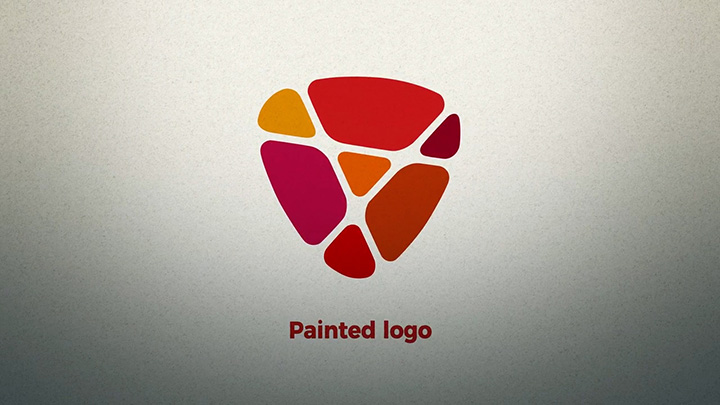 تصویر دانلود پروژه آماده پریمیر - لوگو Painted Logo