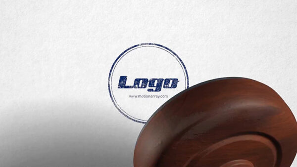 تصویر دانلود پروژه آماده پریمیر - لوگو Rubber Stamp Logo