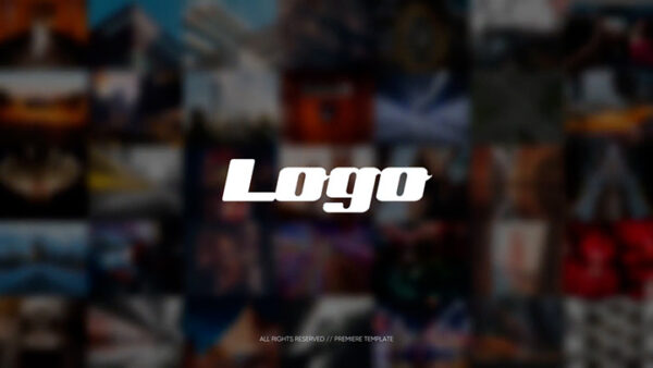 تصویر دانلود پروژه آماده پریمیر - لوگو Logo Opener - Photo Wall