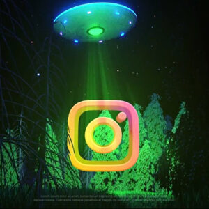 تصویر دانلود پروژه آماده پریمیر - لوگو UFO Logo