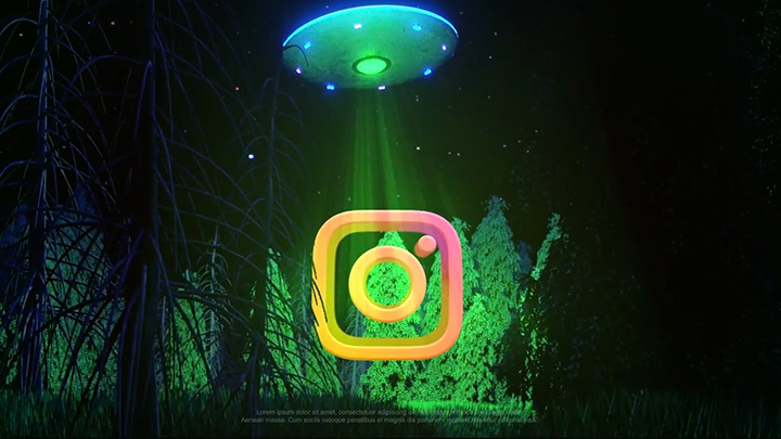 تصویر دانلود پروژه آماده پریمیر - لوگو UFO Logo
