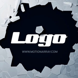 تصویر دانلود پروژه آماده پریمیر - لوگو Wall Breaking Logo