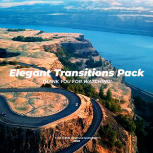 تصویر دانلود پروژه آماده افتر افکت - ترنزیشن Elegant Transitions