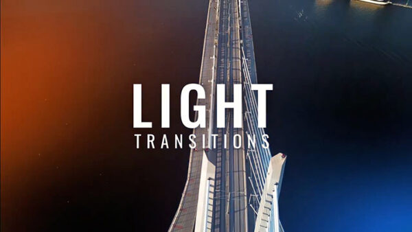 تصویر دانلود پروژه آماده افتر افکت - ترنزیشن Light Transitions