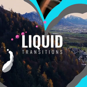 تصویر دانلود پروژه آماده پریمیر - ترانزیشن Liquid Transitions