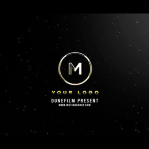 تصویر دانلود پروژه آماده افتر افکت - لوگو Metallic Cinematic Logo