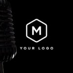 تصویر دانلود پروژه آماده پریمیر - لوگو Microphone Logo