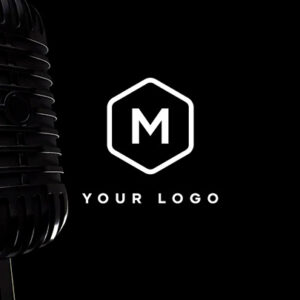 تصویر دانلود پروژه آماده پریمیر - لوگو Microphone Logo