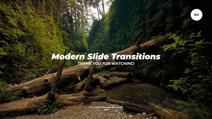 تصویر دانلود پروژه آماده افتر افکت - ترنزیشن Modern Slide Transitions