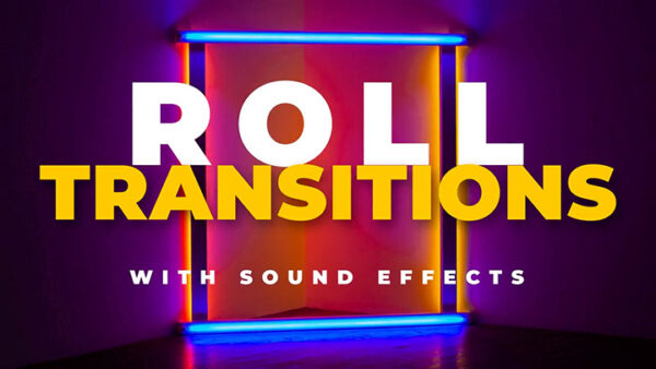 تصویر دانلود پروژه آماده پریمیر - ترانزیشن Roll Transitions