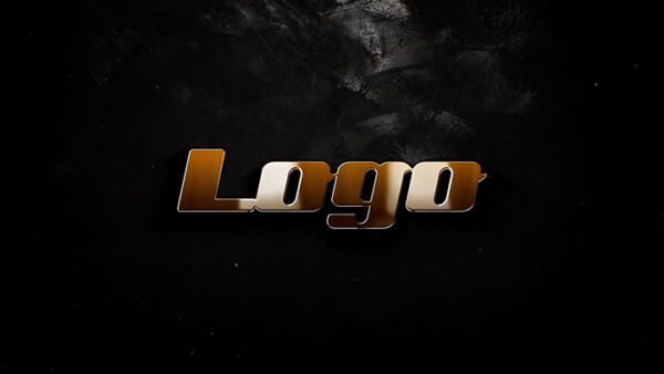 تصویر دانلود پروژه آماده افتر افکت - لوگو Stroke Metal Logo