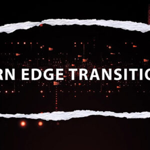 تصویر دانلود پروژه آماده پریمیر - ترانزیشن Torn Edge Transitions