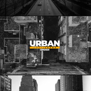 تصویر دانلود پروژه آماده پریمیر - اسلایدشو Urban Multiframe Opener