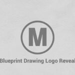 تصویر دانلود پروژه آماده پریمیر - لوگو Blueprint Drawing Logo Reveal