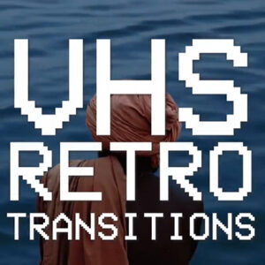 تصویر دانلود پروژه آماده پریمیر - ترانزیشن VHS Retro Transitions