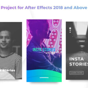 تصویر دانلود پروژه آماده افتر افکت - استوری اینستاگرام Insta Stories Pack